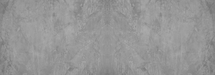 Old wall panorama texture cement dirty gray with black  background abstract grey and silver color design are light with white background.