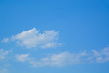 blue sky for background clear sky with clouds