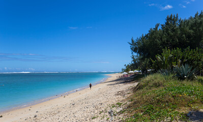 La Saline beach, La Reunion island, france