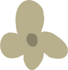 Boho Abstract Flower