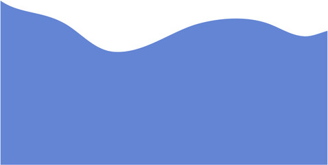 Blue Wave Border