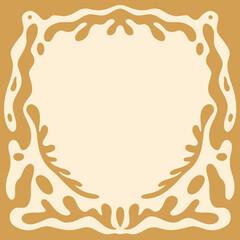 Vector background in boho colors. Can be used for banner, poster, fabric, print, web elements