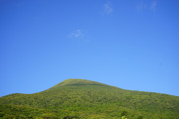 Fototapeta na wymiar Mt. Hajijo Fuji in Hachijo-jima, Tokyo, Japan - 日本 東京 八丈富士