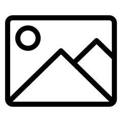 Icon Image With Style Outline