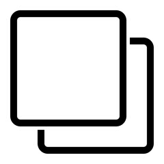 Icon Foreground And Background With Style Outline