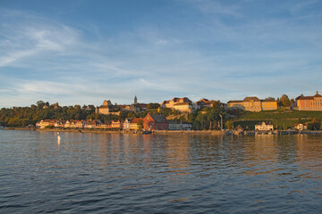 Obraz premium Meersburg in der Abendsonne