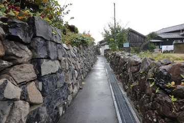 海風や潮風から家を守る女木島のオーテ（香川県高松市）