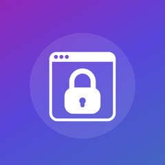 access to page icon for web