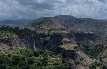 Mountains near Garni in Armenia