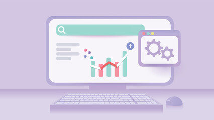 Website programming and coding web development and coding 3d