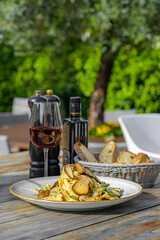 tagliatelle fresh porcini mushrooms pelorus