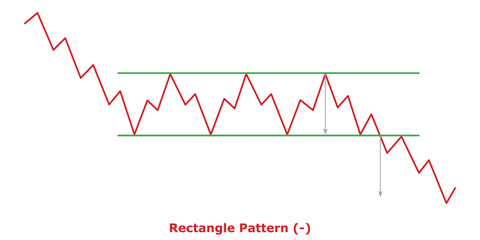 Rectangle Pattern (-) White & Black