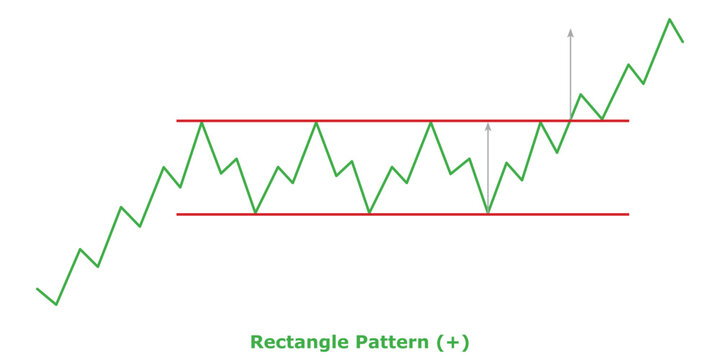 Rectangle Pattern (+) White & Black