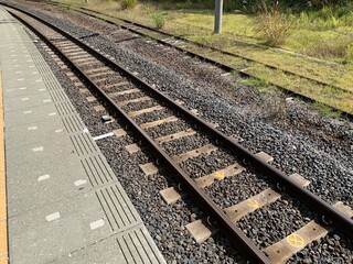 Fototapeta premium 山寺駅からの景色