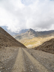mountains in Kurzras in South Tyrol