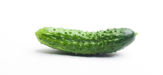 cucumber on white background