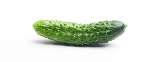 cucumber isolated on white background