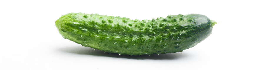 cucumber isolated on white background