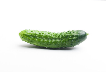 cucumber on white background