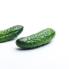 cucumber isolated on white background