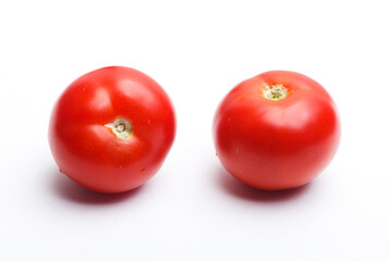 tomatoes isolated on white background