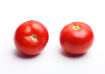 tomatoes isolated on white background