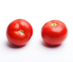 tomato isolated on white