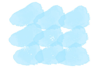 zima tło watercolor farby malować przezroczysty plama chmura rozbłysk akwarela ręczne papier obraz - obrazy, fototapety, plakaty