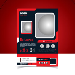 Halloween Sale Flyer Design