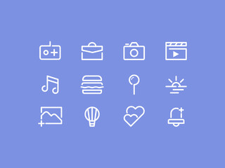 Business icons set for business 