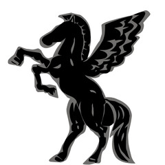 mighty horse illustration