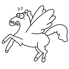 mighty horse illustration