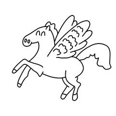 mighty horse illustration