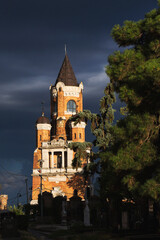 Millennium Tower on Gardos hill in Zemun, Belgrade 