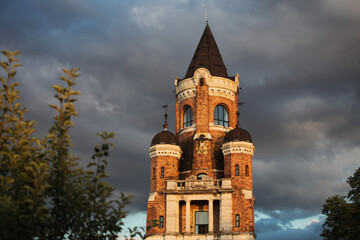 Millennium Tower on Gardos hill in Zemun, Belgrade  - obrazy, fototapety, plakaty