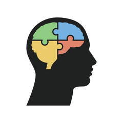 Brain puzzle creative ideas knowledge thought process psychological mental health solution