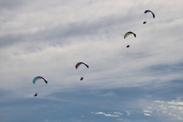 Paramoteurs voltige