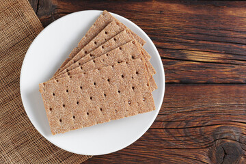 Rye crispy bread