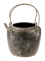 old pot isolated and save as to PNG file