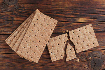 Rye crispy bread