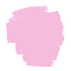 A pink spot of paint without a background. Vector brushstroke for backgrounds and other designs.