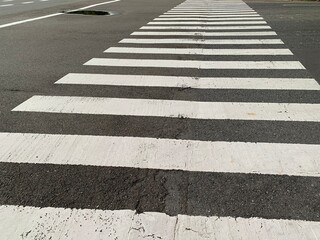 crossing on the street