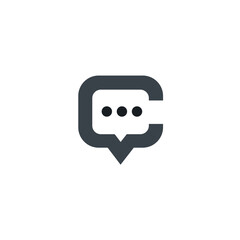 Creative Chat Logo and Icon Template