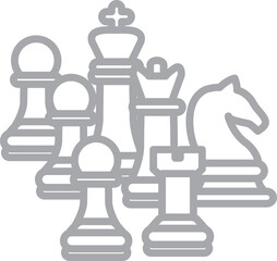 Chess pieces