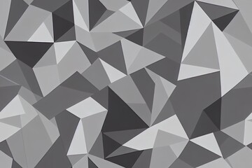 Fototapeta premium Light grey seamless pattern background. 2d illustration for elegant design. Abstract geometric frame. Stylish decorative label set. Fashion universal background.