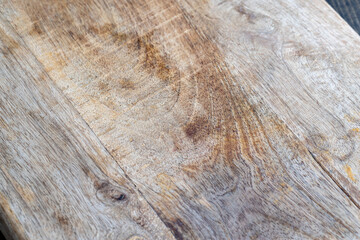 Obraz premium Cutting board for food, close up