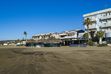 Obraz premium Station balnéaire hors-saison en Italie