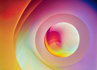 Abstract organic colorful shapes background wallpaper