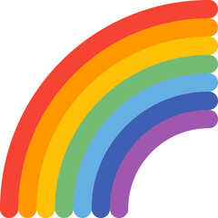Rainbow, various weather icons