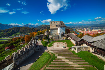 Fototapeta na wymiar Castle in Celje city